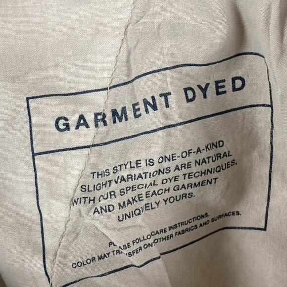 Gap For Good Women's Plus Size 20 Loose Khaki Pants High Rise Cotton Wide Leg - Picture 3 of 11